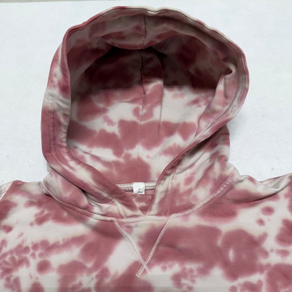 Lululemon All Yours Hoodie Tie Dye Fleece in Marmoleado Tie Dye Brier Rose - 6 - Picture 5 of 15